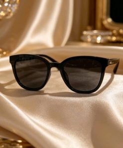 Kính mát nam nữ gọng đen thời trang - Mẫu kính Lumi Eyewear sang trọng