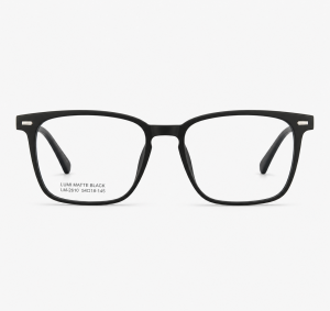 Kính mắt Lumi Matte Black gọng vuông đen mờ cao cấp.