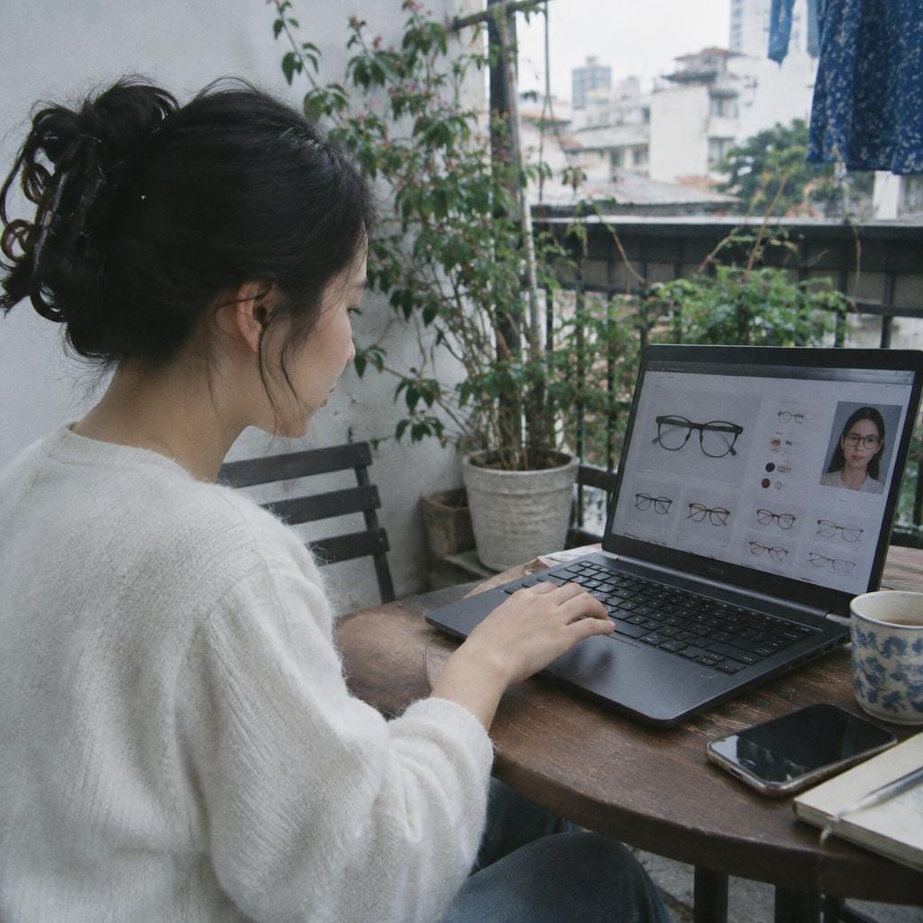 Lợi ích khi mua mắt kính online
